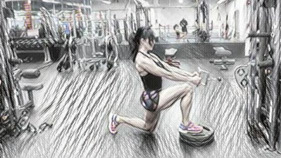 Cable Front Foot Elevated Split Squat