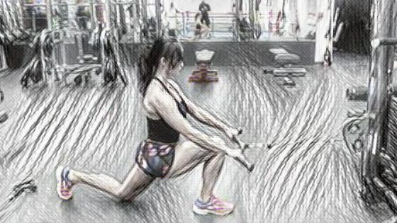 Cable Reverse Lunge