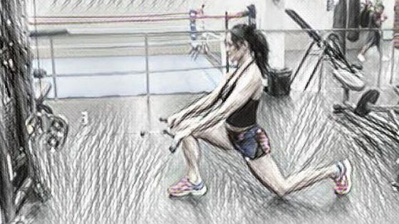 Cable Reverse Lunge